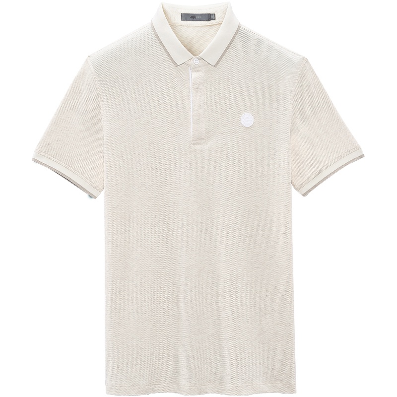 黑鲸微弹舒适polo衫2019夏季时尚简约短袖T体恤男CNTBJ28405A