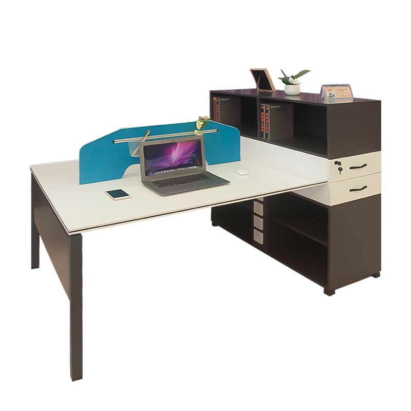 鸿业盛大FSH85-0242B办公家具电脑桌办公桌职员工位卡座简约现代职员位办公位1550L*1210W*1200H