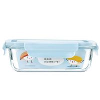耐热玻璃保鲜碗410ML SCP-JW0004 便当盒保鲜盒 (单位:件)