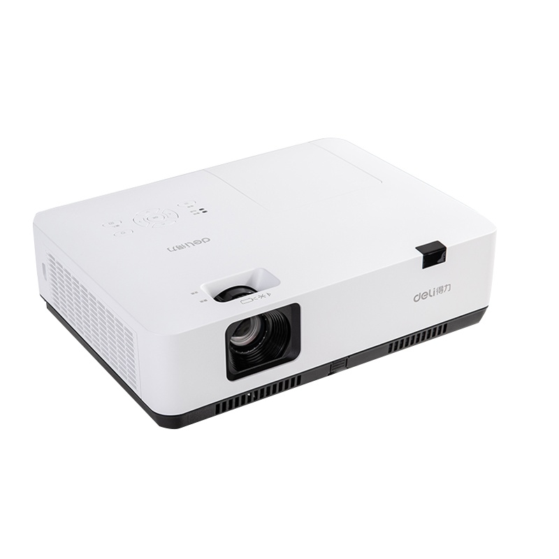 得力(deli)DPE-X230高清智能投影仪办公家用手机无线WIFI墙投一体机无屏电视3D家庭影院商用培训教学小型