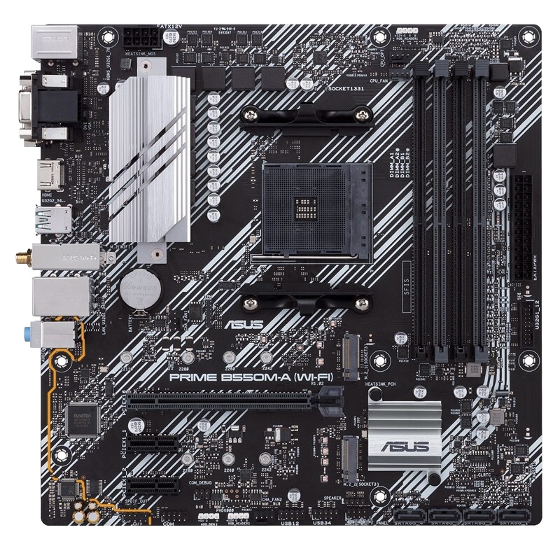 华硕(ASUS)PRIME B550M-A主板(AMD B550/socket AM4)