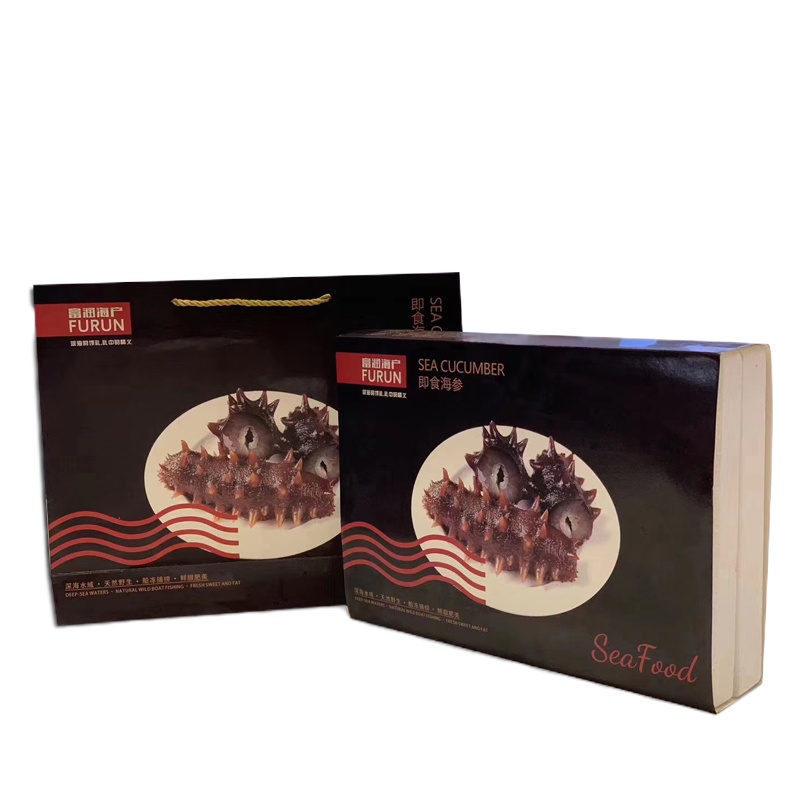 鲸日市集 深海大连即食海参500g/包 个大饱满Q弹细腻唇口留香深海捕捞营养滋补南北干货海产品海鲜干货年货组合