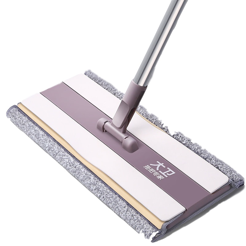 拓朴大卫免手洗平板拖把 拓扑懒人家用擦木地板瓷砖拖布墩布P7