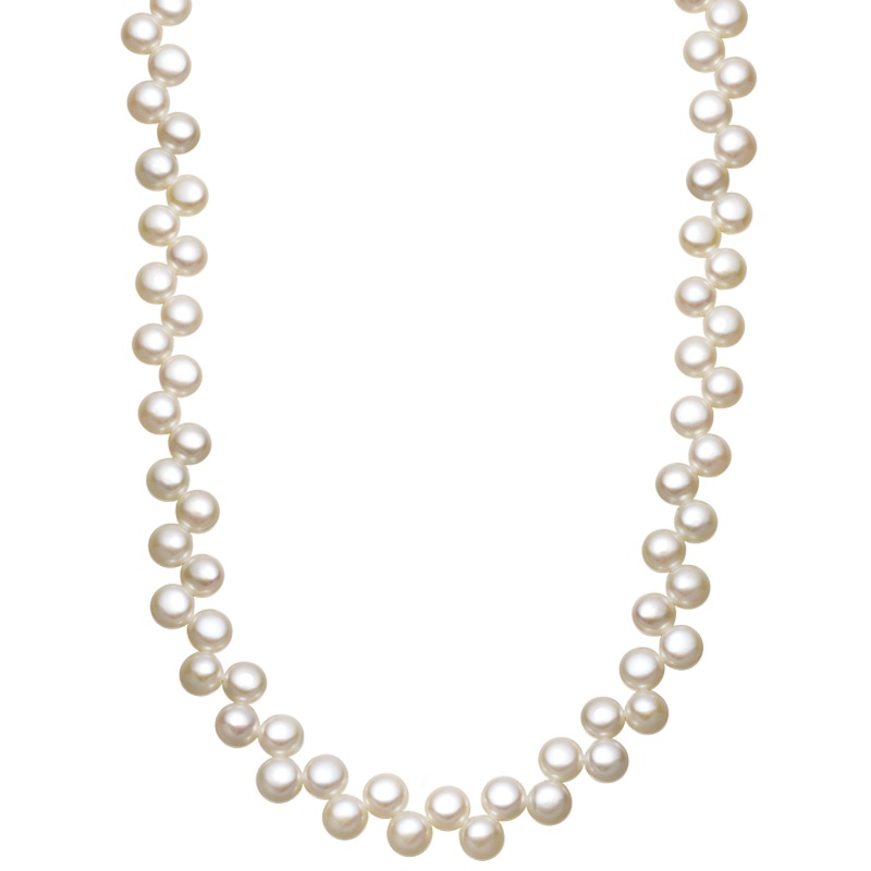 schl-周大福珠宝优雅大方珍珠925银项链