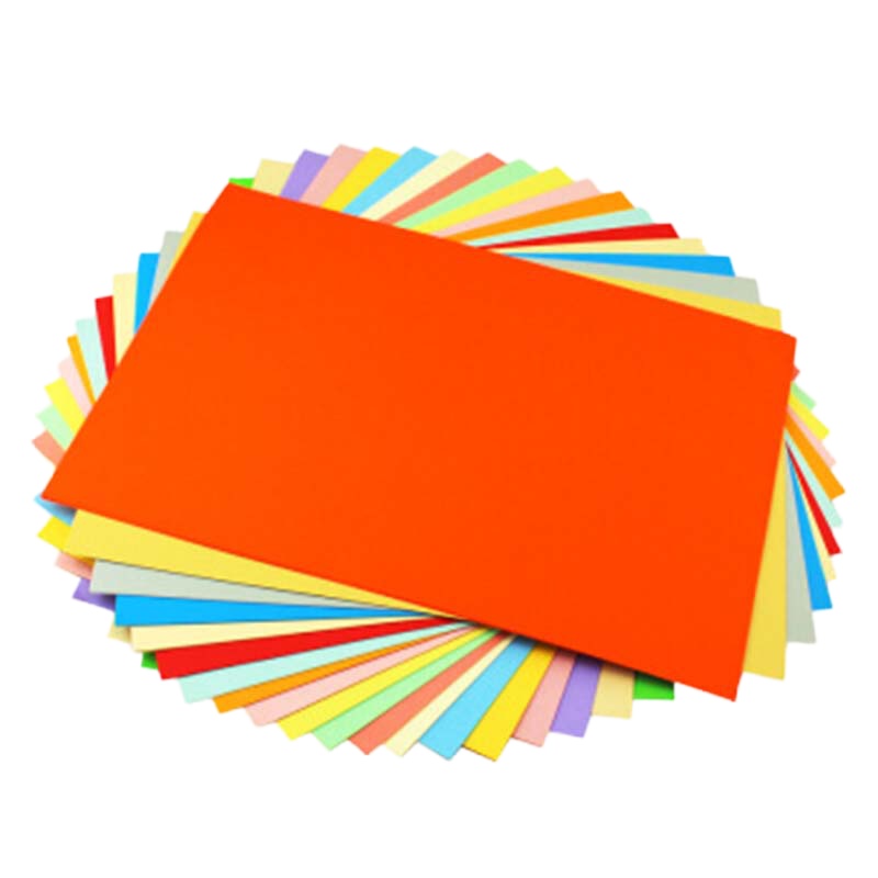 佳颂 彩色卡纸A3+ 297*440mm160g 适用 喷墨打印机激光打印机 装订折纸手工粉红色100张每包