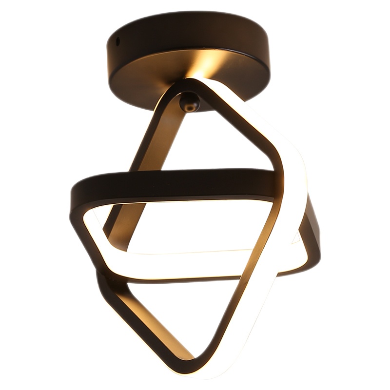 创意走廊过道led吸顶灯北欧现代简约入户玄关衣帽间阳台天花灯具