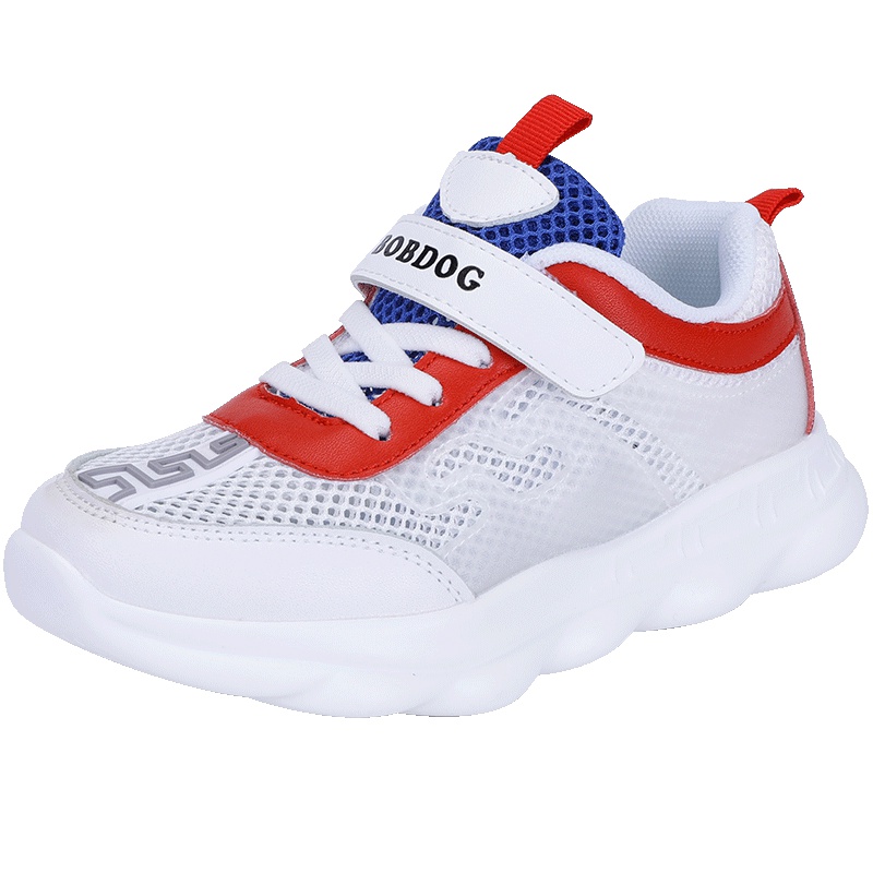 巴布豆童鞋男童鞋子潮2019夏款网红网面透气儿童运动鞋