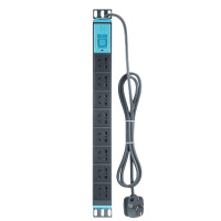 公牛 GNE-1080 PDU机柜插座带开关带指示灯10A八位全长1.8米 黑色 单位:个