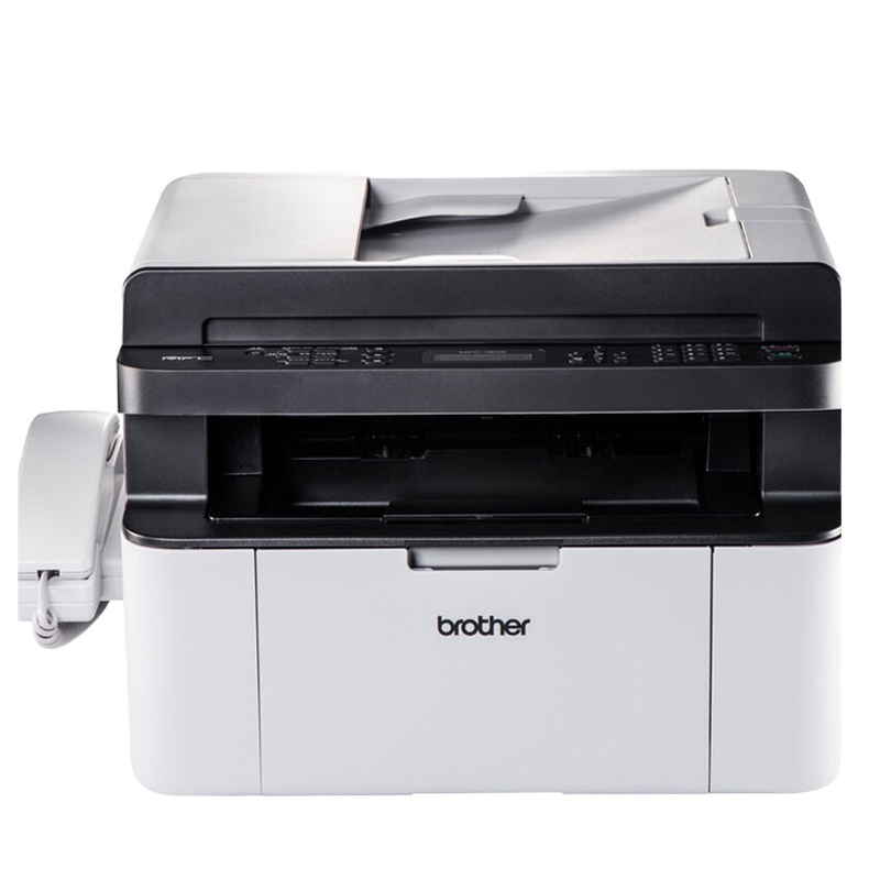 兄弟(brother)MFC-1908黑白激光多功能一体机( 打印 复印 扫描 传真) 带电话手柄
