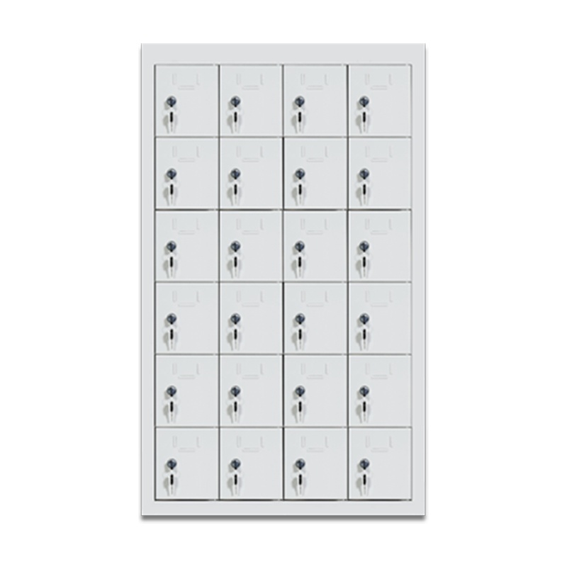 永格24门手机柜保管柜对讲机存放箱部队官多门手机存放柜手机充电柜