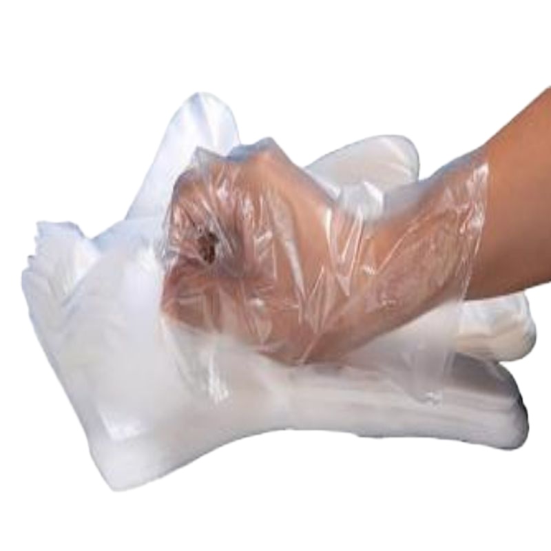 一次性塑料透明手套 100只/包