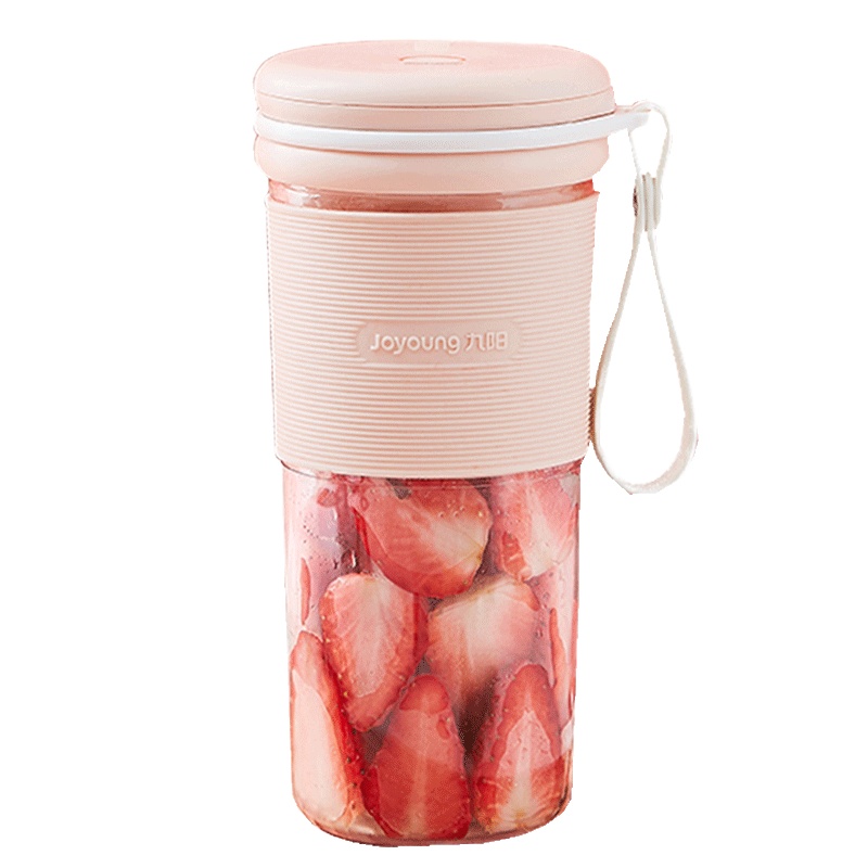 九阳(Joyoung)榨汁机L3-C86 充电便携 快速榨汁 迷你随行杯 300ml 家用学生宿舍鲜榨果蔬杯马卡龙料理机