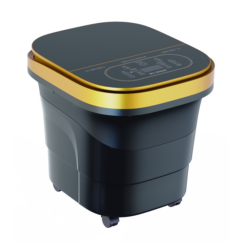 左点小艾智能泡脚桶电动按摩足浴器加高过膝足浴盆足部护理用品熏蒸加热恒温全自动家用蒸汽洗脚盆