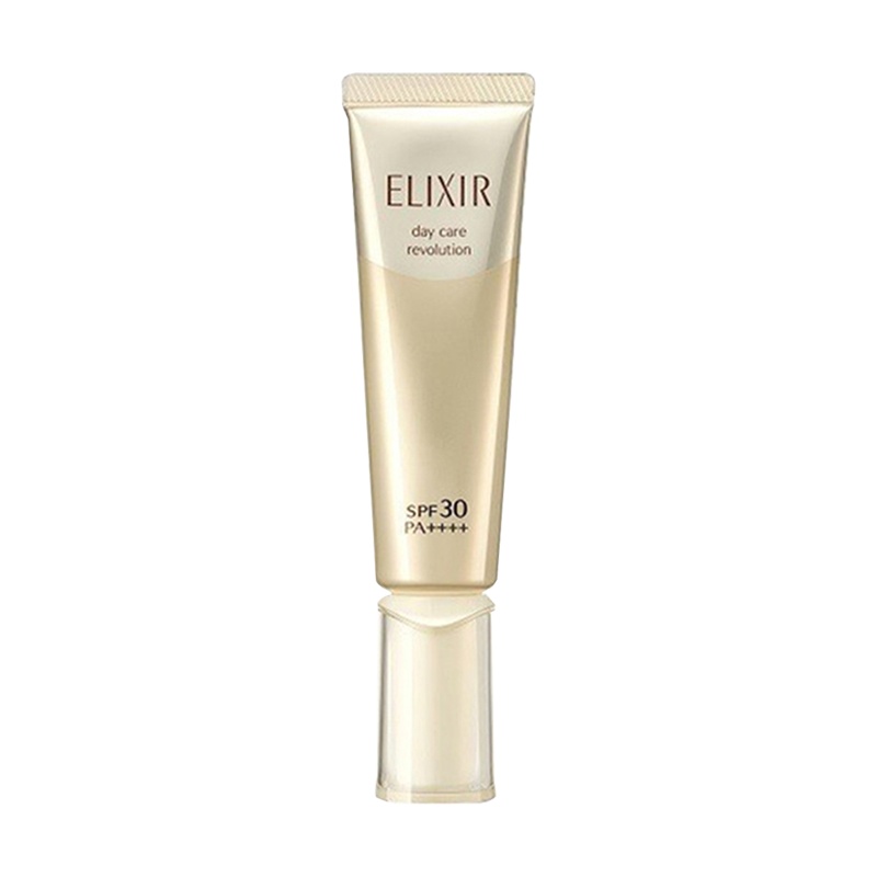 资生堂 SHISEIDO ELIXIR 怡丽丝尔 美透日用防护乳35ml /SPF30 金管 防晒 隔离乳 防晒霜