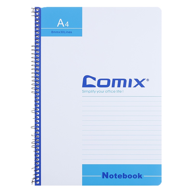 齐心 C4513 办公必备螺旋装订本 A4 (80张)