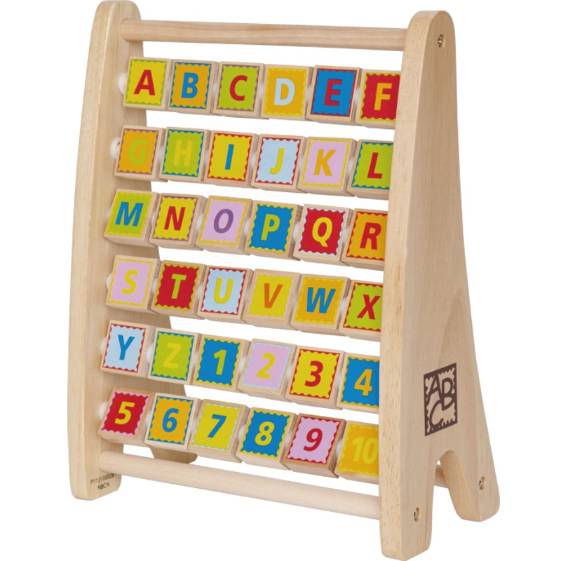 Hape字母珠算架3-6岁早教启蒙玩具