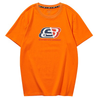 Skechers斯凯奇2021春夏新品男女同款短袖百搭舒适印花针织T恤衫L121U173