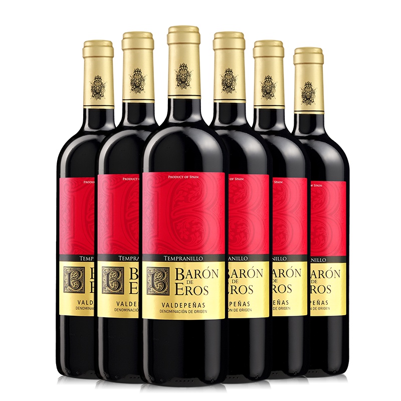 梦诺红酒 西班牙原瓶进口红酒整箱梦诺爱神干红葡萄酒750ml*6