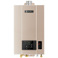 能率(NORITZ)20升燃气热水器GQ-20D2AFEXQ “零”冷水内循环 恒温水气混动 一键节能 真人语音播报