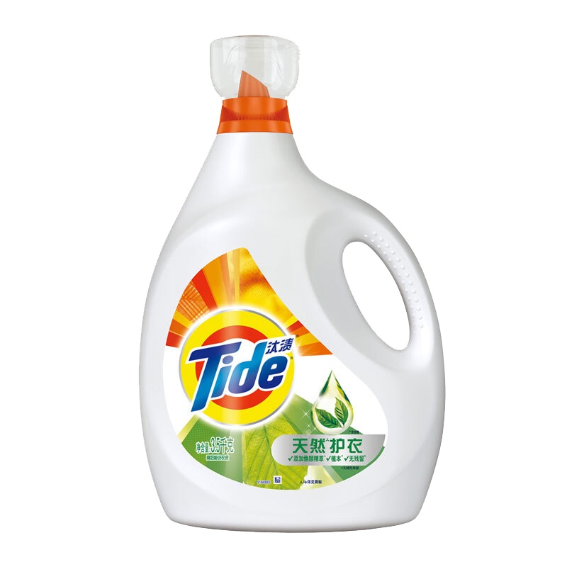 汰渍天然护衣高效能洗衣液3.5kg 机洗手洗 去渍无残留