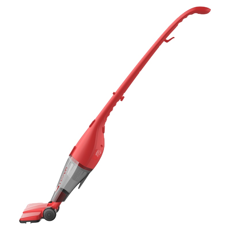 德尔玛 吸尘器DX117C 手持家用办公二合一BK