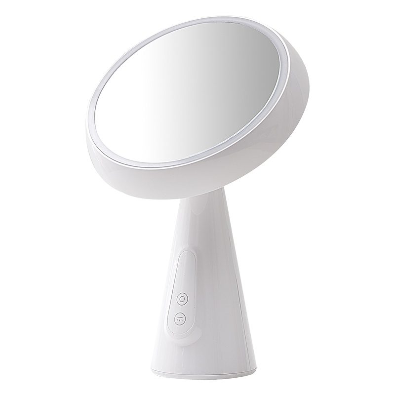 苏宁极物 蘑菇头LED创意台灯化妆镜网红少女梳妆镜带灯智能桌面网红美妆镜子