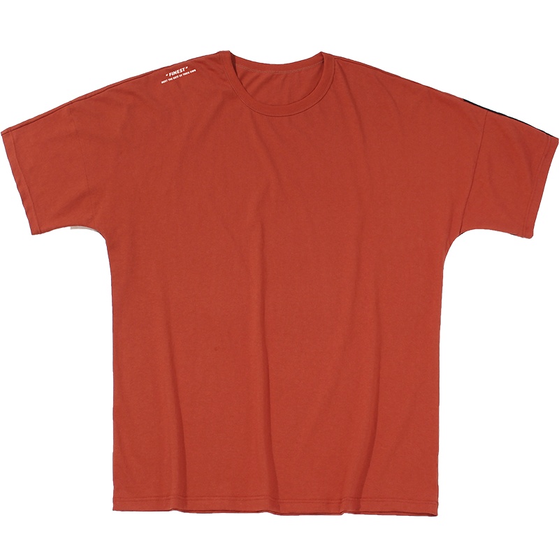 奥朗奴(AOLANGNU)男装2020夏季新款创意短袖t恤男猫咪蝴蝶印花蝙蝠袖体恤