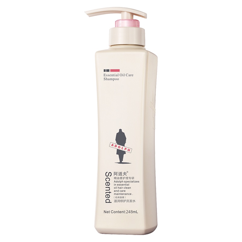 阿道夫(ADOLPH)滋润修护洗发水洗头水248ml 滋润秀发修护受损秀发洗发乳液