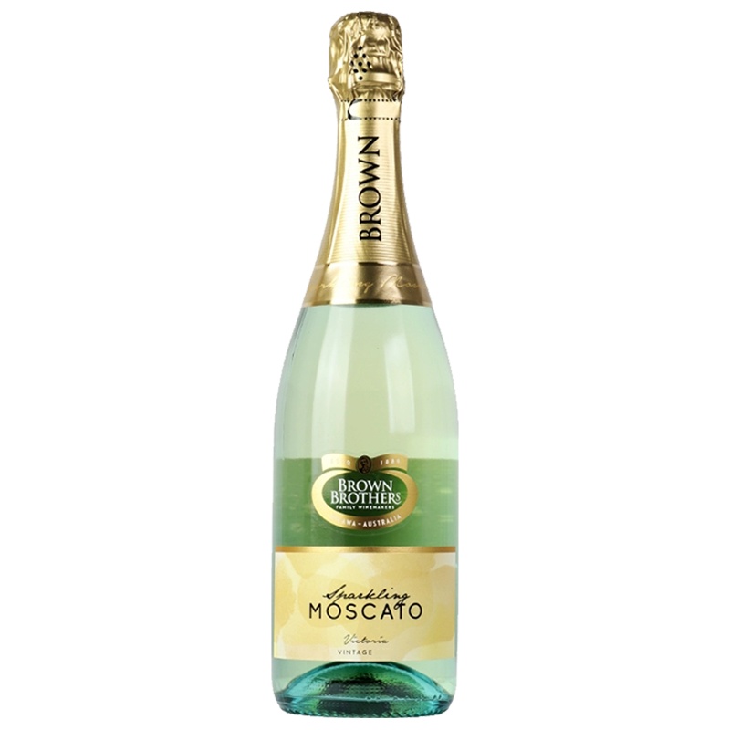 布琅兄弟(Brown Brothers) 莫斯卡托起泡葡萄酒750ml 起泡酒 澳大利亚进口
