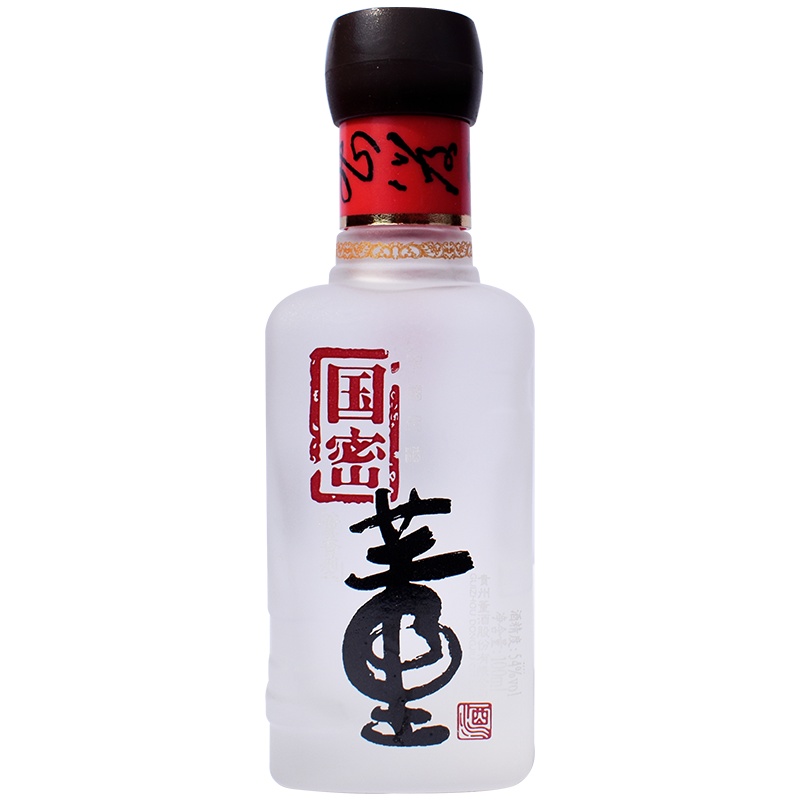 董酒 国密方印小酒 54度100ml单瓶装 董香型白酒