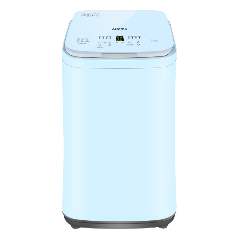 澳柯玛(AUCMA)波轮全自动 小型 婴儿童家用 母婴 迷你洗衣机 高温蒸煮洗XQB30-7668(蓝色)