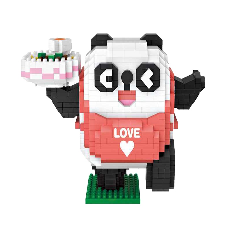 LOZ俐智小颗粒积木同道大叔十二星座模型益智玩具礼品白羊座9104