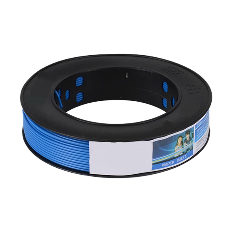 国标家装单股铜线硬线BV单芯硬线家用电线2.5平方(蓝色)