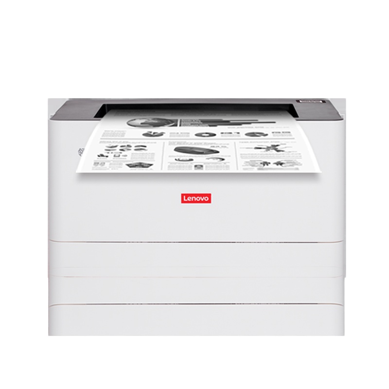 联想(Lenovo) L100黑白激光打印机 分辨率600*600dpi,打印速度26ppm,预热小于9秒,内存64MB