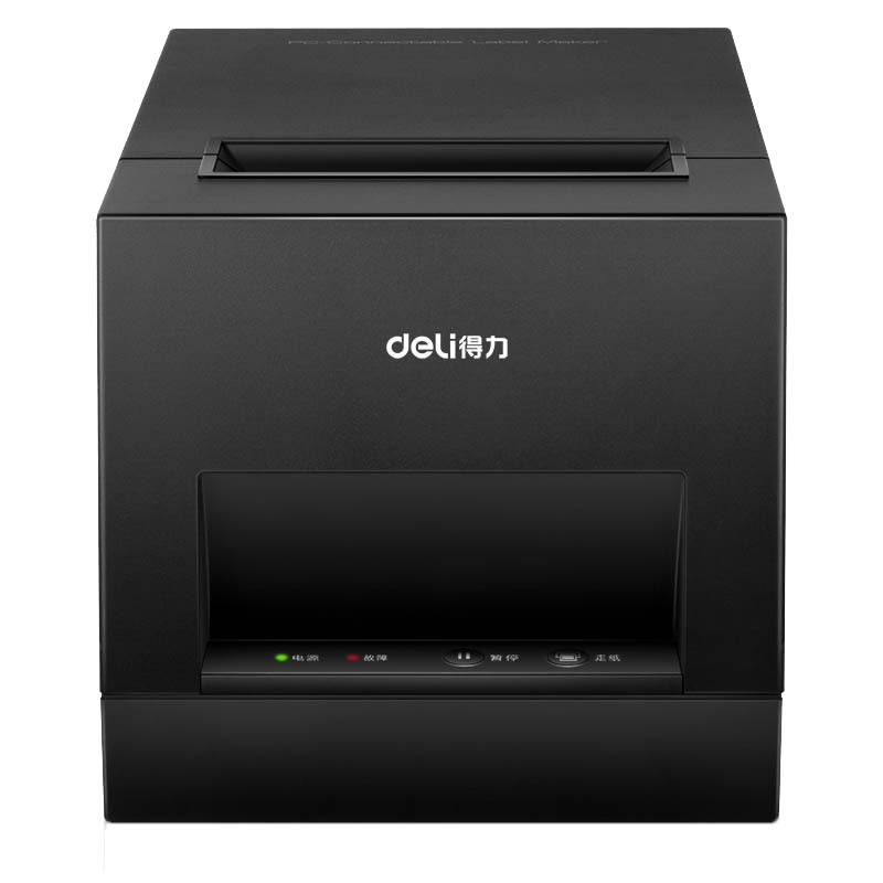 得力(deli)DL-886AW热敏标签打印机 无线蓝牙 不干胶二维码条码打印 服装吊牌快递单外卖小票打印机