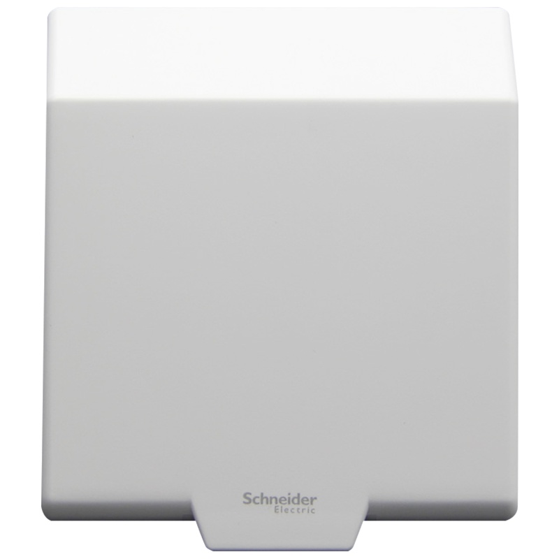 施耐德电气（Schneider Electric） 墙壁电源开关插座防水面板盖 防水盒 防溅盒