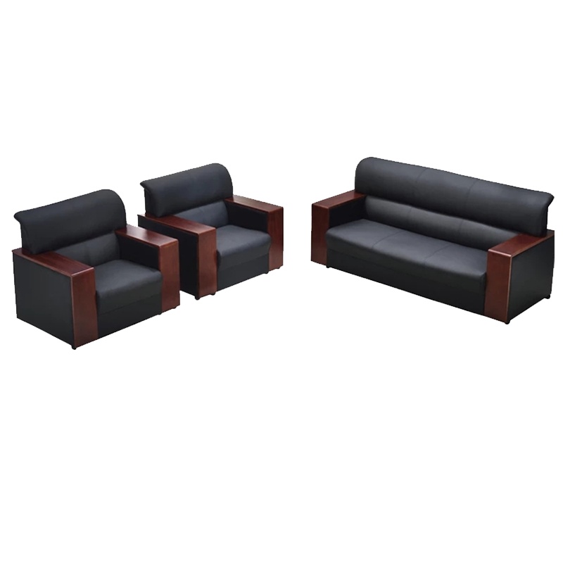 富和美沙发办公沙发接待会客办公室家具办公沙发休闲沙发洽谈沙发153沙发 三人位西皮