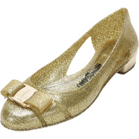 Salvatore Ferragamo 菲拉格慕 女士PVC蝴蝶结便鞋单鞋 0741567