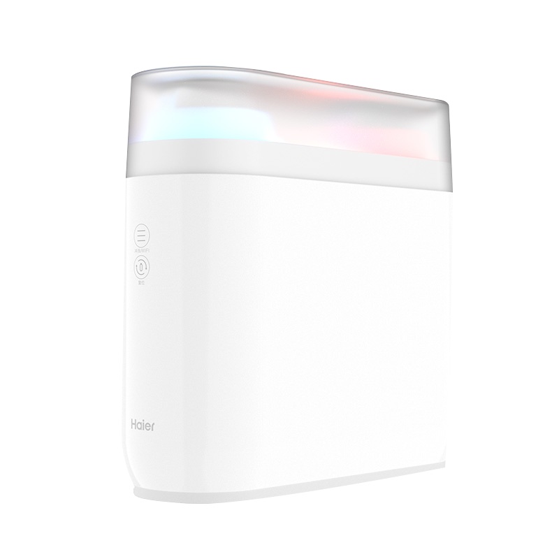 Haier/海尔 净水器家用 直饮 自来水过滤器 厨房 RO反渗透 净水机 800G 玉清 HRO8H79