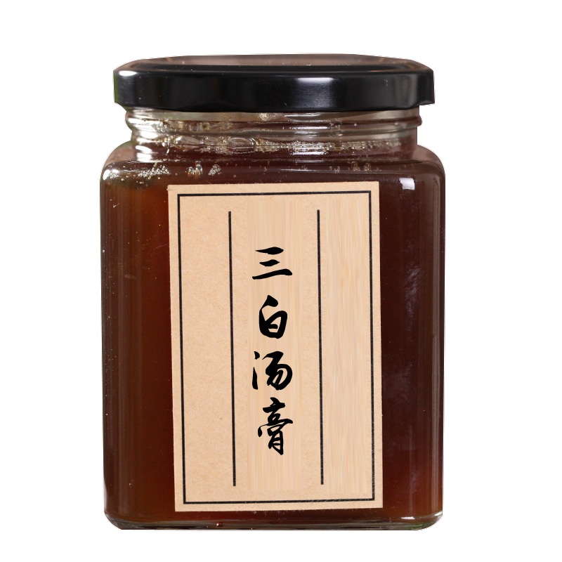 买3送1]三白汤膏芝之去黄林琳调理茶养生内服润肤百年全身内调提亮气色