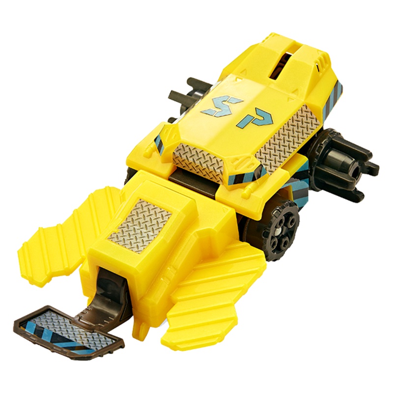 三宝炫斗战轮玩具翻转格斗对战车炎龙战刃疾电獠牙儿男孩玩具套装 标准版战轮-铁甲暴拳