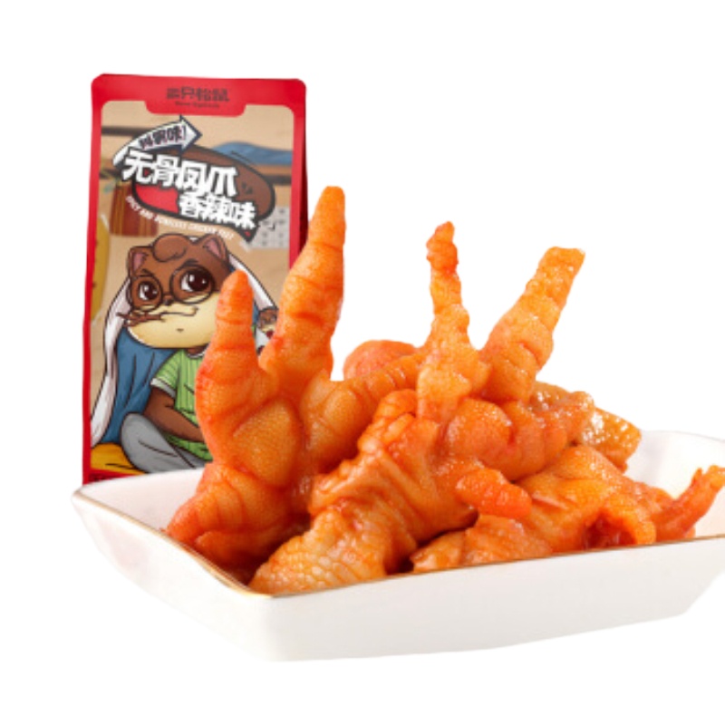 三只松鼠 凤爪组合(无骨凤爪110g、泡椒凤爪280g、虎皮凤爪200g各1袋)