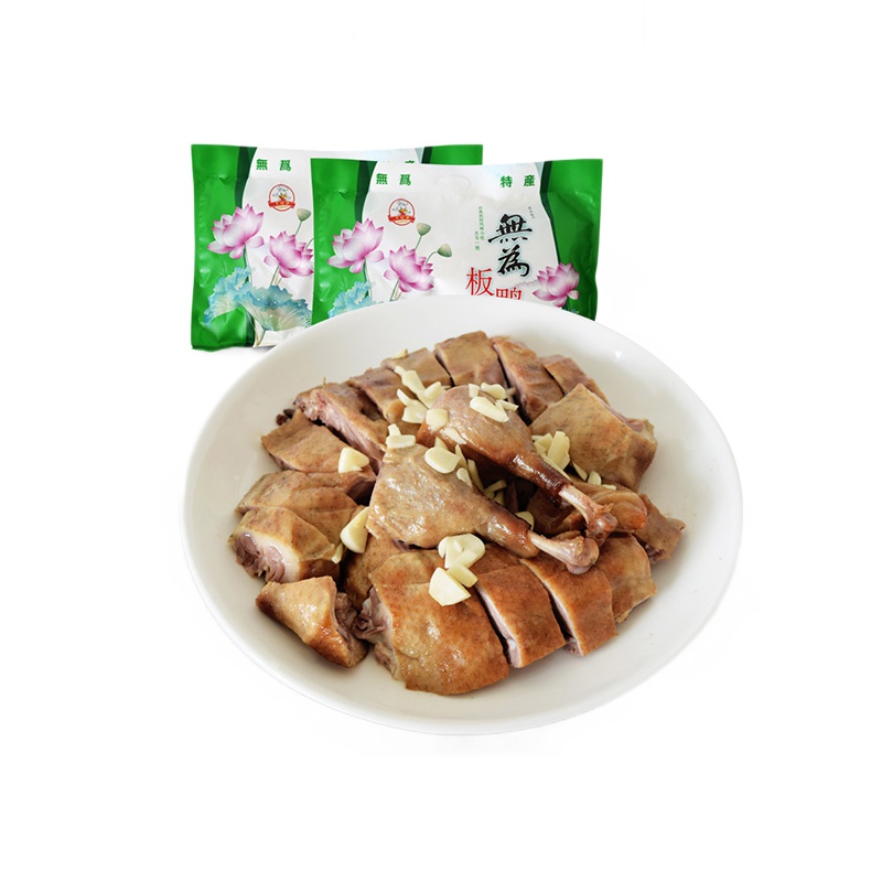 【中华特色】无为馆 马恒兴牌 无为马记卤制板鹅1kg 新鲜卤制无为板鹅 新鲜卤食 真空包装 顺丰发货 华东
