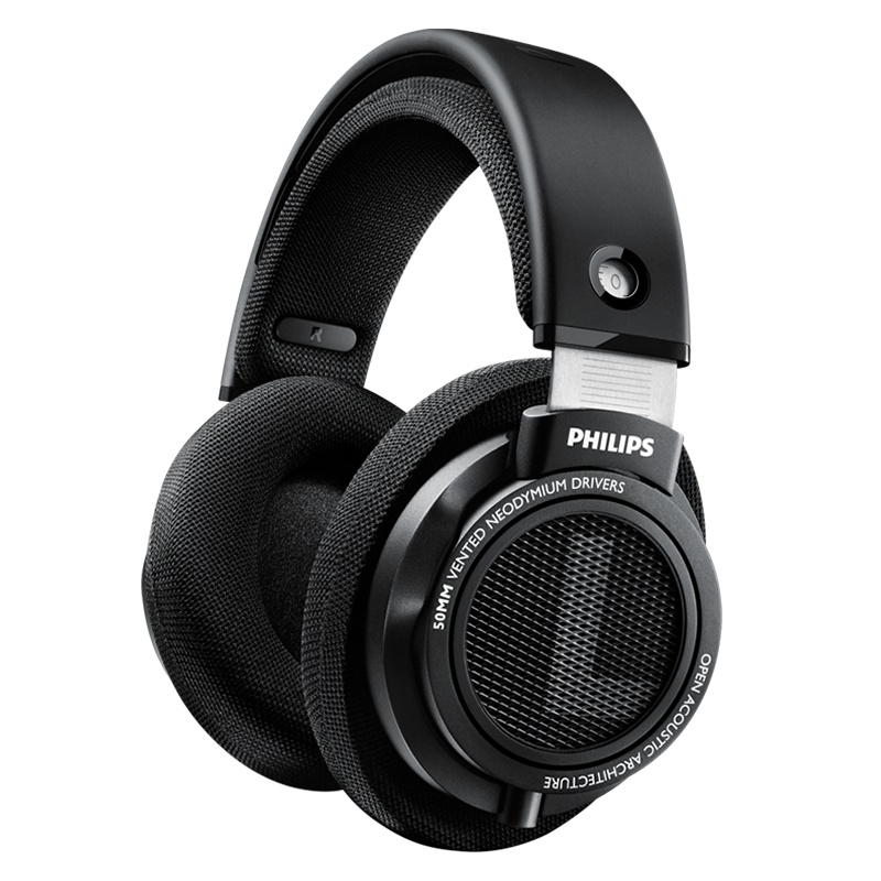 飞利浦(PHILIPS)头戴式HiFi高保真耳机SHP9500 音乐游戏运动耳机 苹果安卓通用 音乐发烧耳机 手机直推