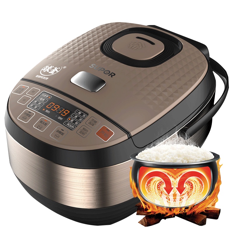 苏泊尔（SUPOR）电饭煲CFXB40FC8255 -75 不粘球釜内胆4L/升底盘加热电饭锅 预约功能定时多功能