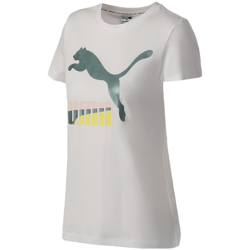 彪马PUMA女装运动服休闲圆领短袖T恤