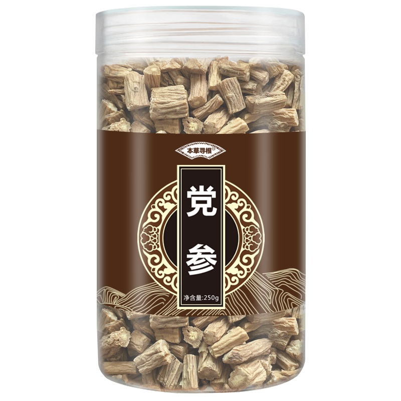 本草寻根 党参块250g 党参罐装可配黄芪当归茯苓芡实红枣红枸杞子葛根山药片