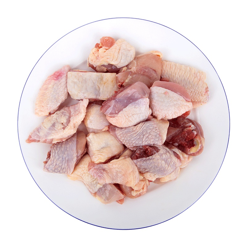 天农优品TINOO S DELICIOUS 国产 清远 单冻清远鸡块 500g/袋 新鲜农家散养土鸡速冻禽肉 简装