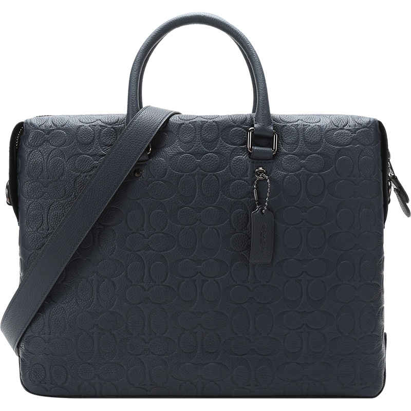 COACH 蔻驰 男士 专柜款皮革GOTHAM公事包手提单肩斜挎包公文包 C0244