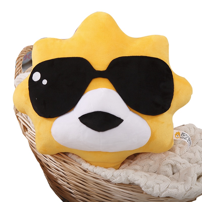 凯诗风尚(CHARSON) 苏格拉宁呆萌小狮子抱枕 酷表情